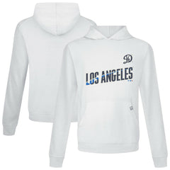 Los Angeles Dodgers Levelwear City Connect Relay Core Logo Pullover Hoodie White