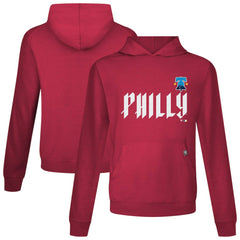 Philadelphia Phillies Levelwear City Connect Relay Core Logo Pullover Hoodie Red