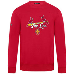 St. Louis Cardinals Levelwear City Connect Zane Back Splash Sweatshirt Red