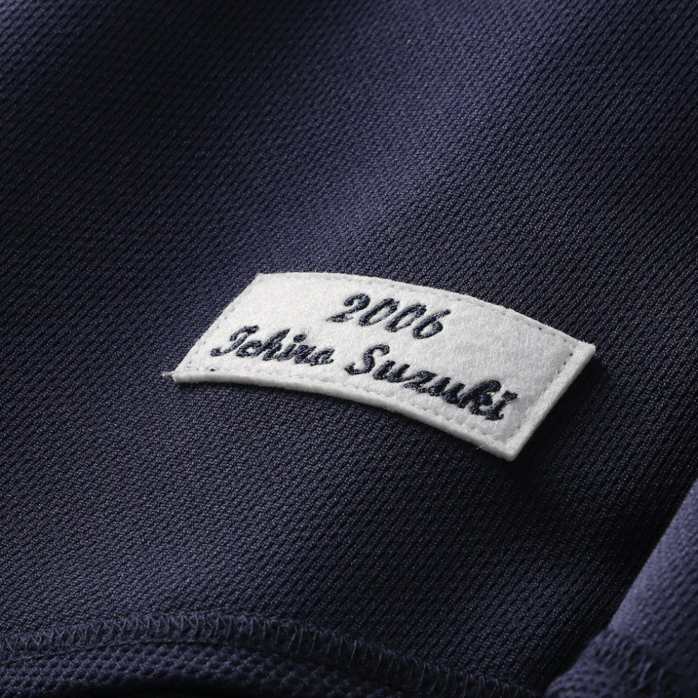 Ichiro Suzuki Seattle Mariners 2006 Cooperstown Mesh Batting Practice Button-Up Jersey Navy | Mitchell & Ness