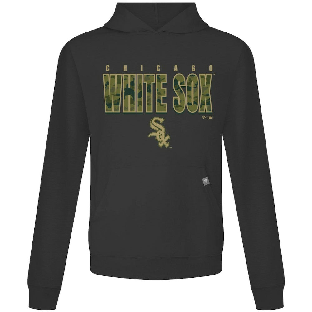 Chicago White Sox Levelwear Relay Protect Pullover Hoodie Black