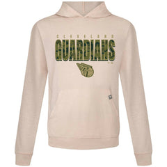 Cleveland Guardians Levelwear Relay Protect Pullover Hoodie Khaki