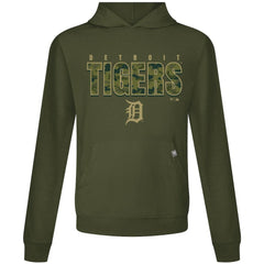 Detroit Tigers Levelwear Relay Protect Pullover Hoodie Green