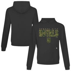 Kansas City Royals Levelwear Relay Protect Pullover Hoodie Black