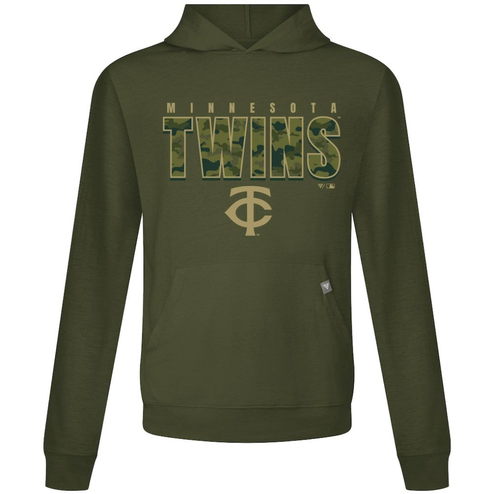 Minnesota Twins Levelwear Relay Protect Pullover Hoodie Green