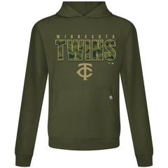 Minnesota Twins Levelwear Relay Protect Pullover Hoodie Green
