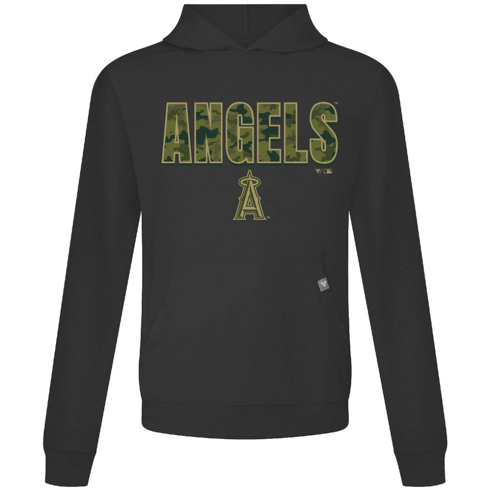 Los Angeles Angels Levelwear Relay Protect Pullover Hoodie Black