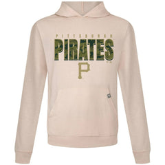 Pittsburgh Pirates Levelwear Relay Protect Pullover Hoodie Khaki