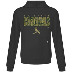 St. Louis Cardinals Levelwear Relay Protect Pullover Hoodie Black