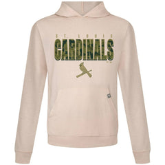 St. Louis Cardinals Levelwear Relay Protect Pullover Hoodie Khaki