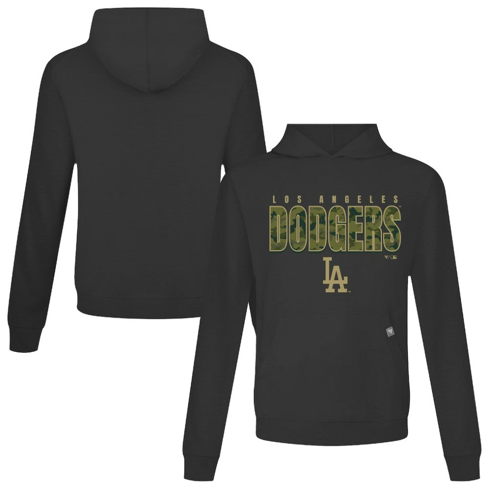 Los Angeles Dodgers Levelwear Relay Protect Pullover Hoodie Black