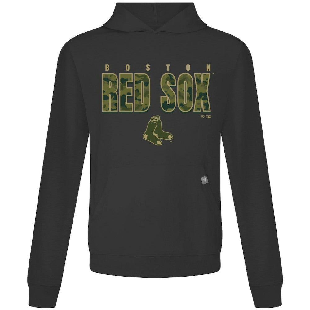 Boston Red Sox Levelwear Relay Protect Pullover Hoodie Black