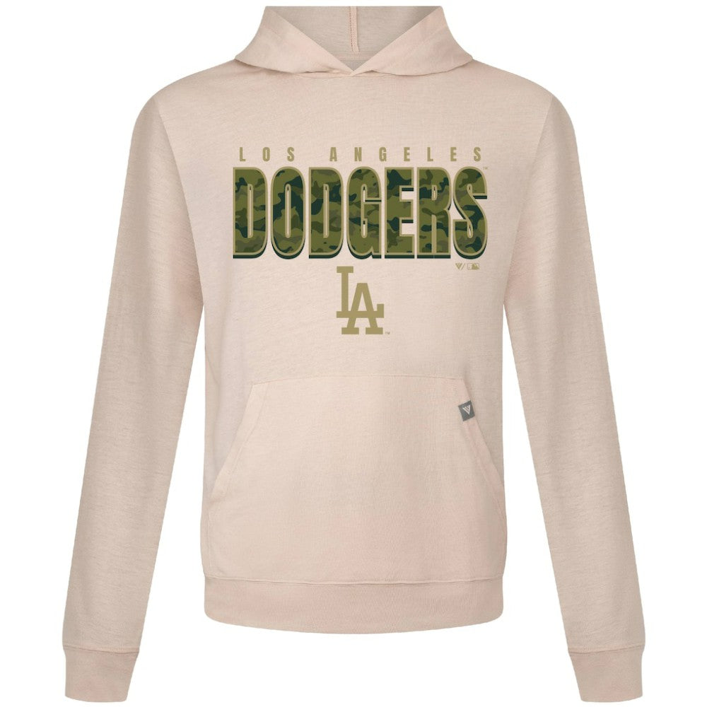 Los Angeles Dodgers Levelwear Relay Protect Pullover Hoodie Khaki