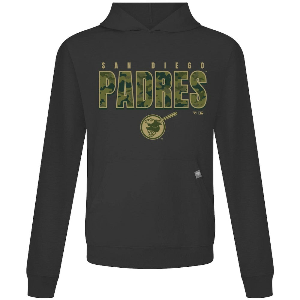 San Diego Padres Levelwear Relay Protect Pullover Hoodie Black