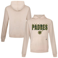 San Diego Padres Levelwear Relay Protect Pullover Hoodie Khaki