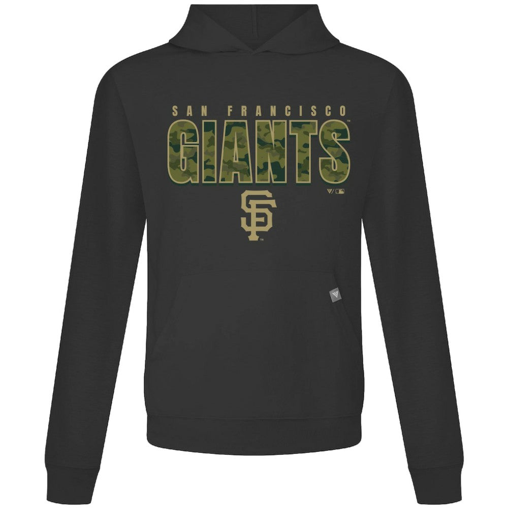 San Francisco Giants Levelwear Relay Protect Pullover Hoodie Black