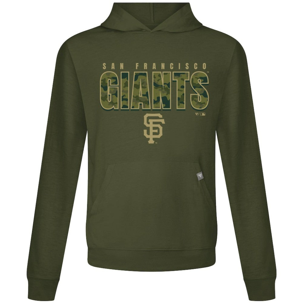 San Francisco Giants Levelwear Relay Protect Pullover Hoodie Green