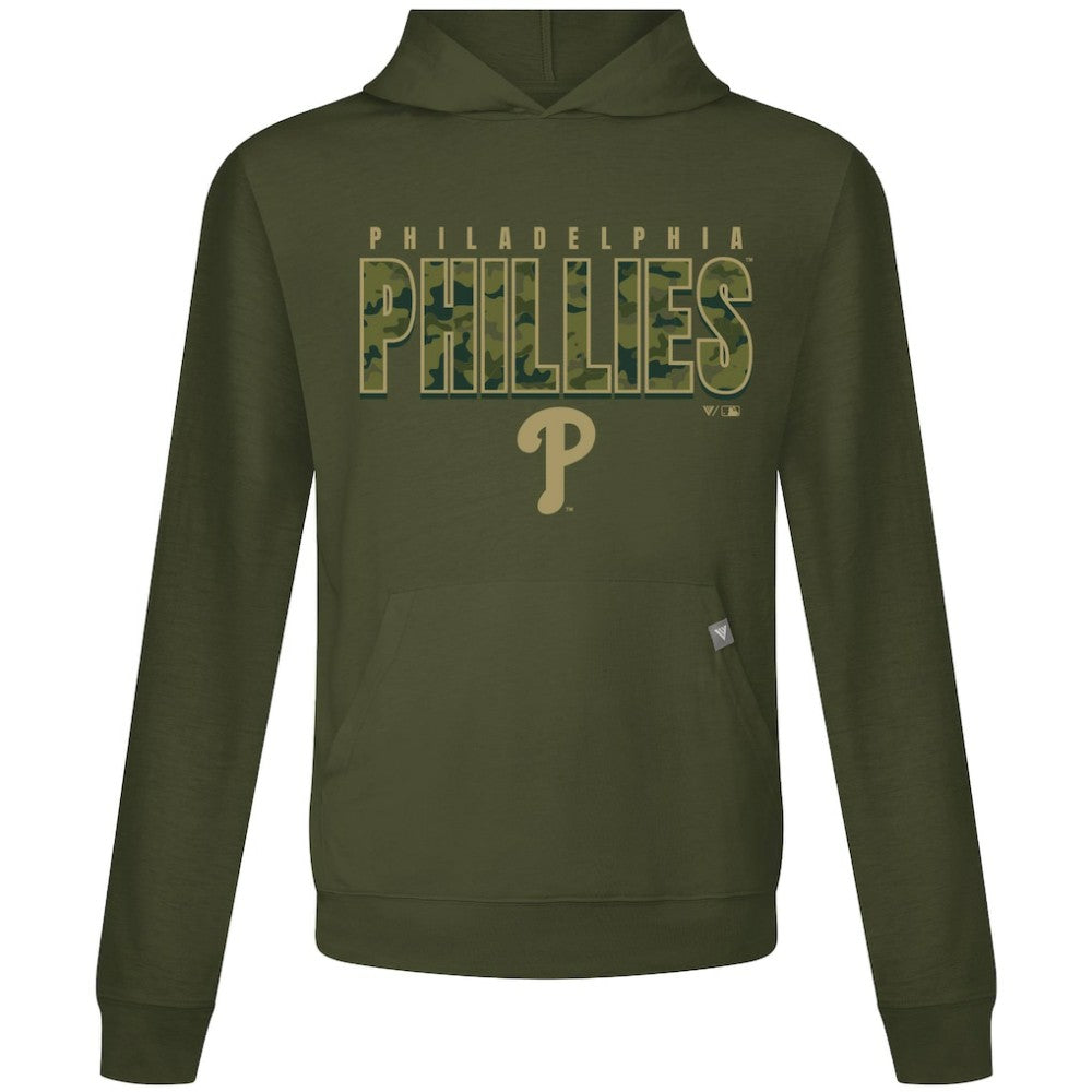Philadelphia Phillies Levelwear Relay Protect Pullover Hoodie Green