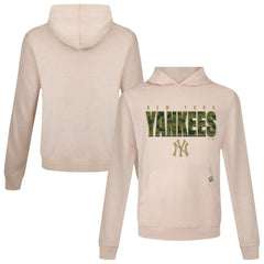 New York Yankees Levelwear Relay Protect Pullover Hoodie Khaki