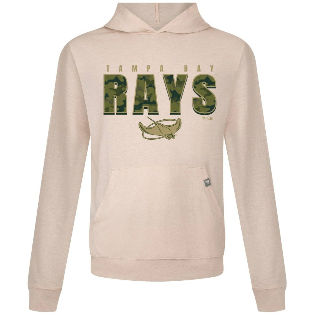 Tampa Bay Rays Levelwear Relay Protect Pullover Hoodie Khaki