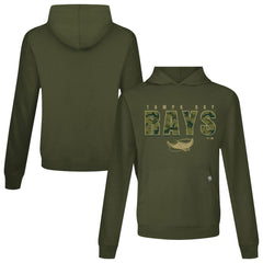 Tampa Bay Rays Levelwear Relay Protect Pullover Hoodie Green