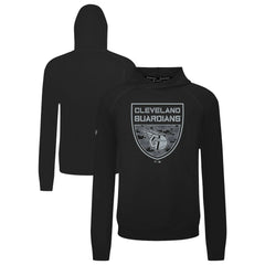 Cleveland Guardians Levelwear Mandate Buckler Tri-Blend Pullover Hoodie Black