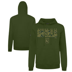 Kansas City Royals Levelwear Podium Protect Pullover Hoodie Green