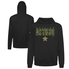 Houston Astros Levelwear Podium Protect Pullover Hoodie Black