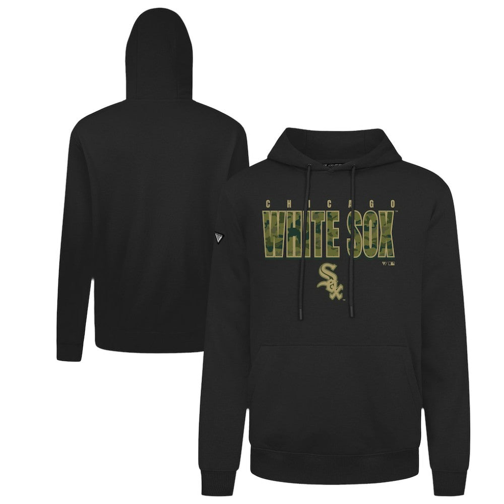 Chicago White Sox Levelwear Podium Protect Pullover Hoodie Black