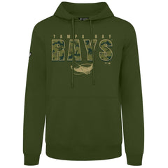 Tampa Bay Rays Levelwear Podium Protect Pullover Hoodie Green