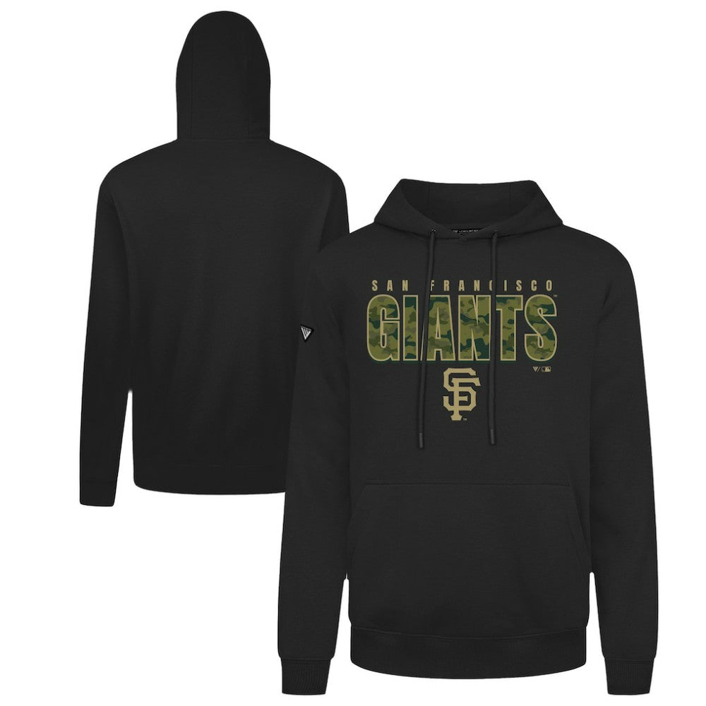 San Francisco Giants Levelwear Podium Protect Pullover Hoodie Black