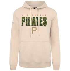 Pittsburgh Pirates Levelwear Podium Protect Pullover Hoodie Khaki
