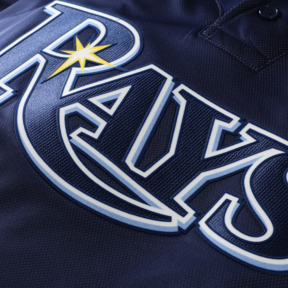 Evan Longoria Tampa Bay Rays Authentic Batting Practice Jersey Navy | Mitchell & Ness