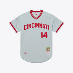 Pete Rose Cincinnati Reds 1976 Authentic Jersey Gray | Mitchell & Ness