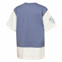 Milwaukee Brewers Outerstuff Youth Ultimate Pastels Premium Double Run T-Shirt Navy/Cream