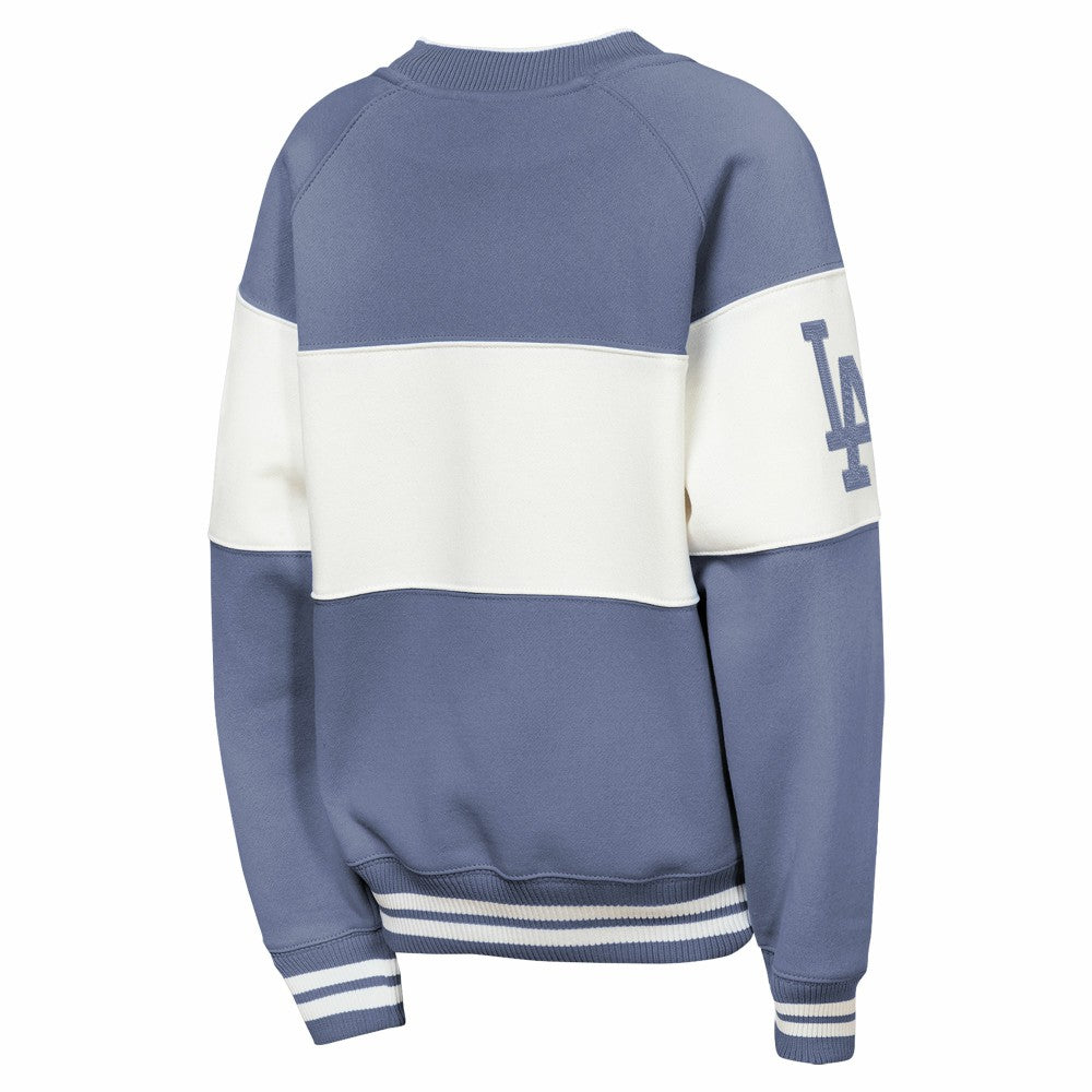 Los Angeles Dodgers Outerstuff Youth Ultimate Pastels On Base Sweatshirt Blue