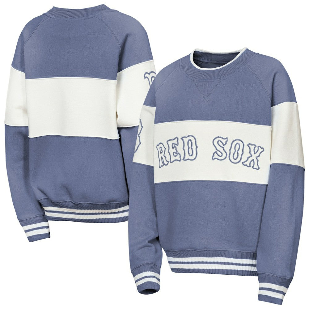 Boston Red Sox Outerstuff Youth Ultimate Pastels On Base Sweatshirt Blue