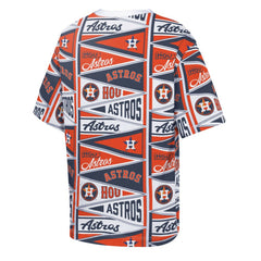 Houston Astros Outerstuff Youth All-Over Pennant T-Shirt Orange