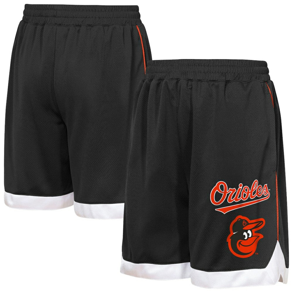 Baltimore Orioles Outerstuff Youth Big League All Star Fashion Shorts Black