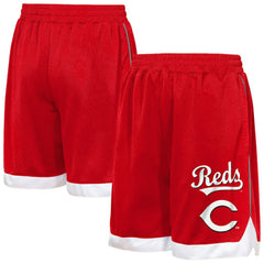 Cincinnati Reds Outerstuff Youth Big League All Star Fashion Shorts Red