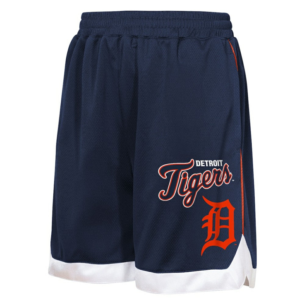 Detroit Tigers Outerstuff Youth Big League All Star Fashion Shorts Navy