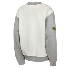 San Diego Padres Outerstuff Youth Big League Power Hit Fleece Sweatshirt Cream/Gray