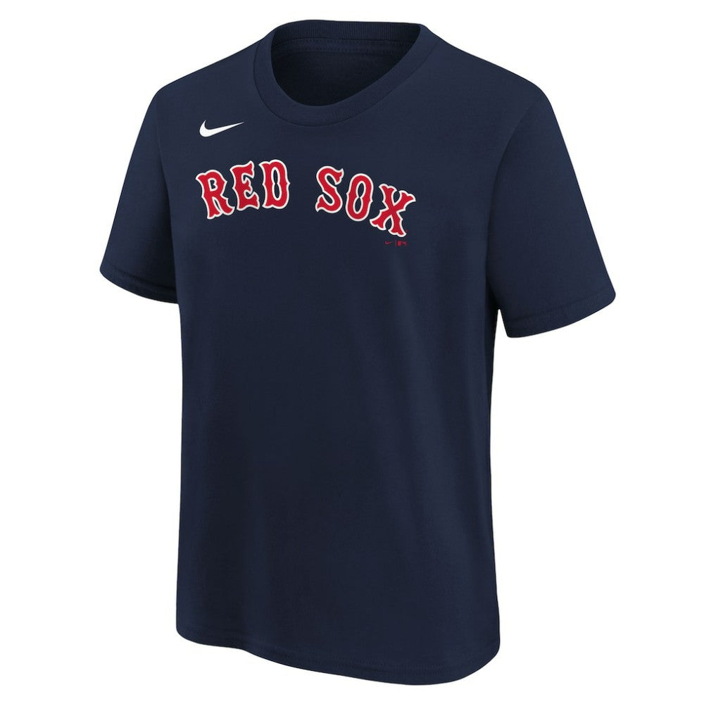 Boston Red Sox Youth Wordmark T-Shirt Athletic Navy | Nike