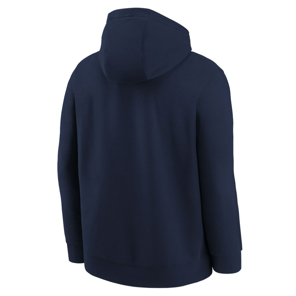Detroit Tigers Youth Club Fleece Hoodie Athletic Navy | Nike