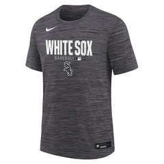 Chicago White Sox Youth Authentic Collection Velocity Dri-FIT T-Shirt Black | Nike