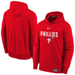 Philadelphia Phillies Youth Authentic Collection Therma-FIT Hoodie Red | Nike