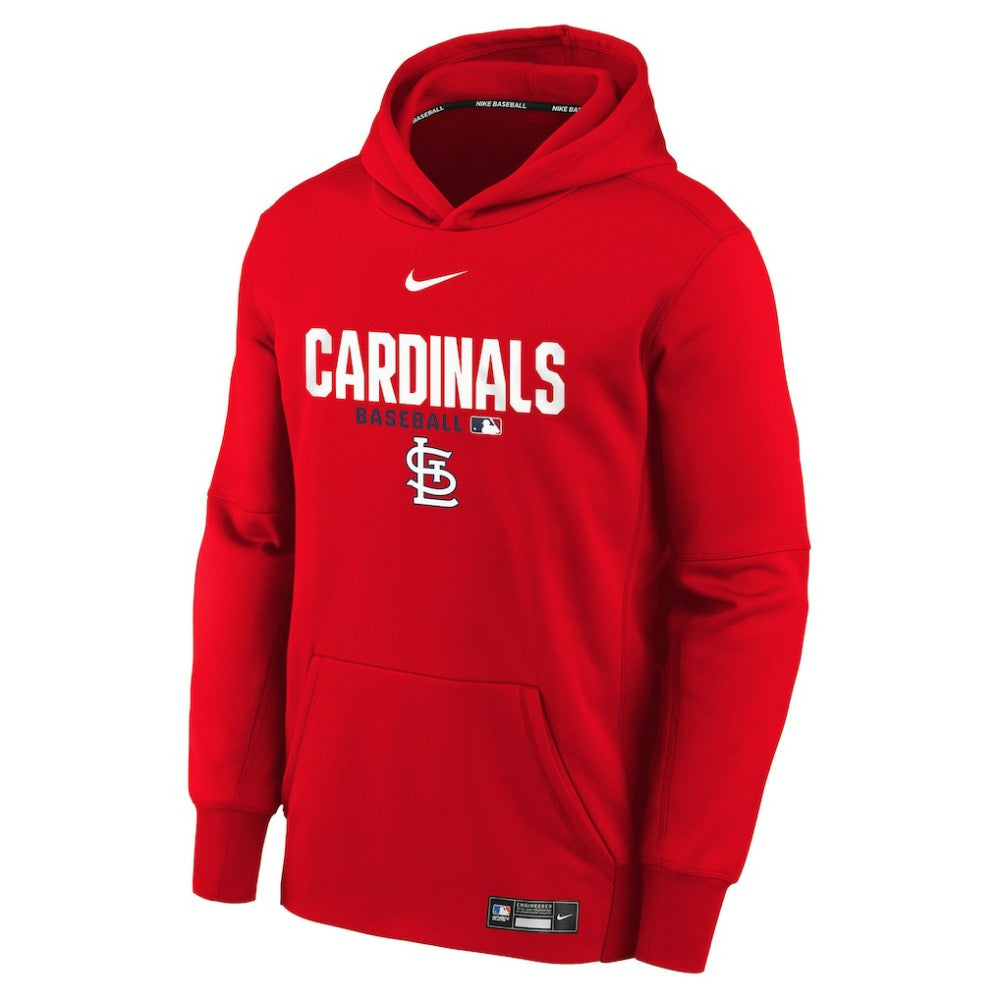 St. Louis Cardinals Youth Authentic Collection Therma-FIT Hoodie Red | Nike