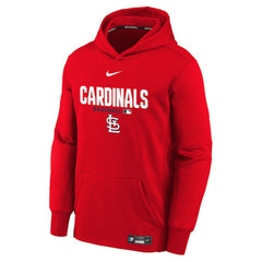 St. Louis Cardinals Youth Authentic Collection Therma-FIT Hoodie Red | Nike