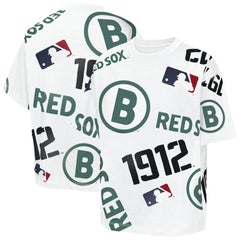 Boston Red Sox Outerstuff Youth Circus Catch T-Shirt White