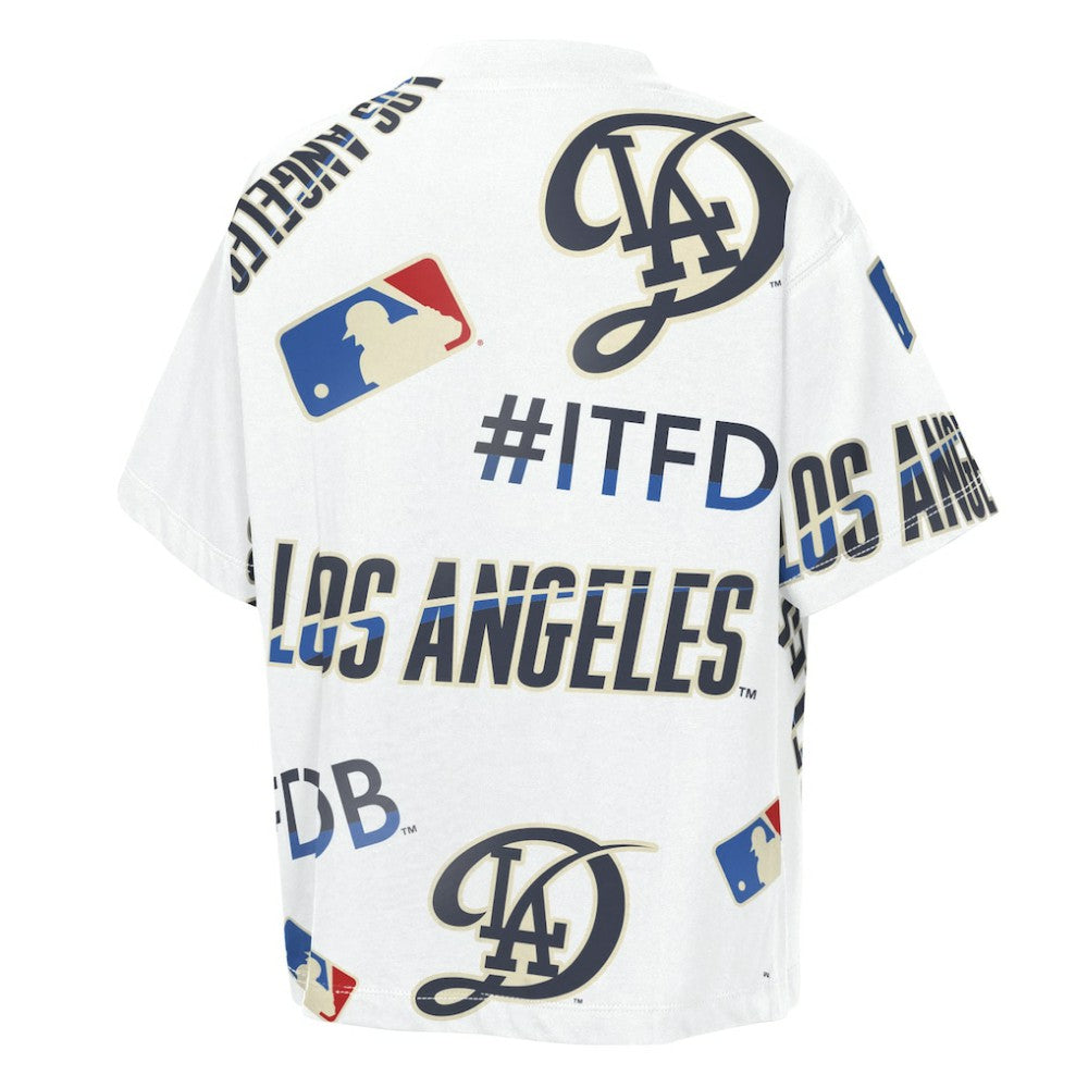 Los Angeles Dodgers Outerstuff Youth Circus Catch T-Shirt White